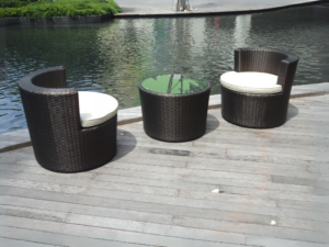 Outdoor Furniture Malaysia - Terrace Sets - Latte Balcony Set