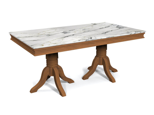 Dining Furniture Malaysia - Dining Tables - Louis Marbletop Table L180