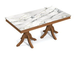 Dining Furniture Malaysia - Dining Tables - Louis Marbletop Table L180