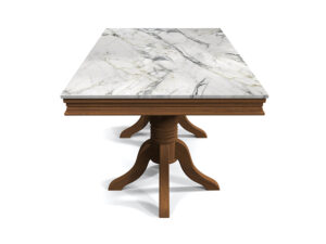 Dining Furniture Malaysia - Dining Tables - Louis Marbletop Table L200