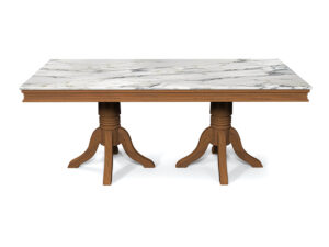 Dining Furniture Malaysia - Dining Tables - Louis Marbletop Table L200