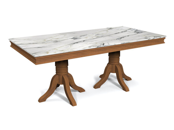 Dining Furniture Malaysia - Dining Tables - Louis Marbletop Table L200