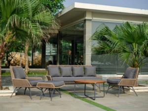 Outdoor Furniture Malaysia - Outdoor Sofa - Saud Ottoman