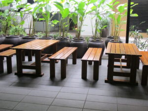 Outdoor Furniture Malaysia - Outdoor Benches - Tiara Bench L120