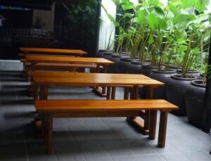 Outdoor Furniture Malaysia - Outdoor Benches - Tiara Bench L120