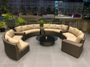 Outdoor Furniture Malaysia - Outdoor Sofa - Reunion Circular Sofa Set