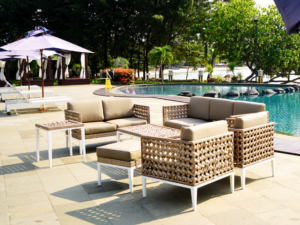 Outdoor Furniture Malaysia - Outdoor Sofa - Barcelona Lounge Chair