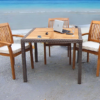 Outdoor Furniture Malaysia - Outdoor Dining Tables - Panama Teaktop Table L150