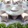 Outdoor Furniture Malaysia - Outdoor Dining Tables - Chester Dining Table D150