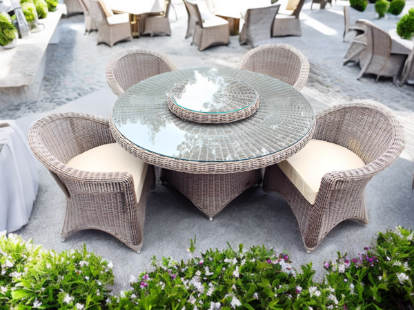 Outdoor Furniture Malaysia - Outdoor Dining Tables - Chester Dining Table D150