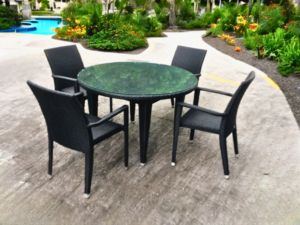 Outdoor Furniture Malaysia - Outdoor Dining Tables - Hawaii Round Table D100