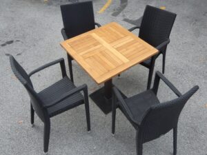 Dining Furniture Malaysia - Table Bases - Bahamas Square Dining Base L38