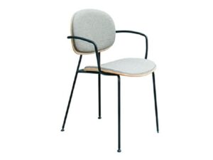 Dining Furniture Malaysia - Dining Chairs - Divolo Arm Cushion Seat Chair