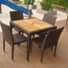 Outdoor Furniture Malaysia - Outdoor Dining Tables - Hawaii Teaktop Table L240