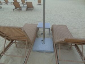 Outdoor Furniture Malaysia - Umbrella Stands - Granite Umbrella Stand