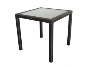 Outdoor Furniture Malaysia - Outdoor Dining Tables - Panama Glasstop Table S80