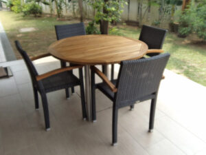 Outdoor Furniture Malaysia - Outdoor Dining Tables - Accura Round Table D100