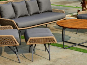 Outdoor Furniture Malaysia - Outdoor Sofa - Saud Ottoman