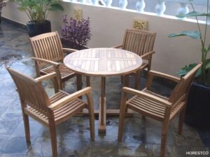 Outdoor Furniture Malaysia - Outdoor Dining Tables - Tiara Round Table D120