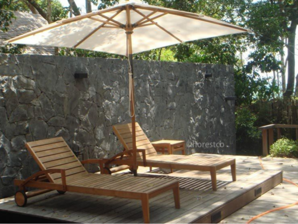 Outdoor Furniture Malaysia - Umbrellas - COMMERCIAL TILTED SQUARE S250 PARASOL